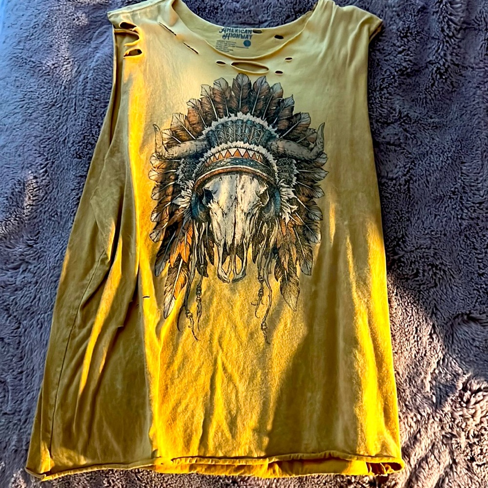 Buckle western cut off tank